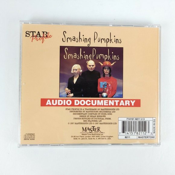 Smashing Pumpkins - Star Profile Collector's Book and Picture CD - Picture 4 of 7